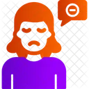 Negative Thinking  Icon