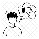 Negative Thinking  Icon