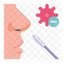 Coronavirus Teste Pcr Ícone