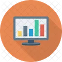 Negocios Analisticgraph Monitor Icon