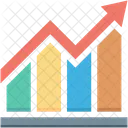 Negocios Grafico Crescimento Ícone