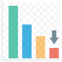 Negocios Perda Diminuicao Ícone