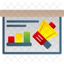 Negocios Marketing Plan Icon