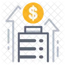 Negocios Financas Crescimento Financeiro Ícone