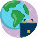 Comercio Global Comercio Transfronteirico Corporacao Multinacional Ícone