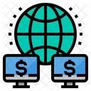 Global Negocios Moneda Icon