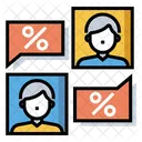 Negotiation Rate Compromise Compromise Icon