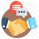 Partners Handshake Handclasp Icon
