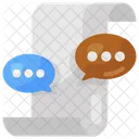 Speech Chatting Communication Icon