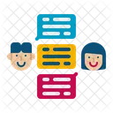 Negotiation Discussion Communication Icon