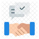 Discussion Communication Conversation Icon