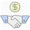 Negotiation Lineal Color Icon Icon