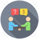 Negotiation Salary Contract Icon