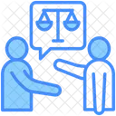Negotiation People Deal Icon