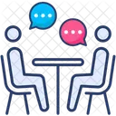 Negotiation Adult Business Person Icon