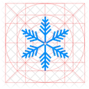 Neige Hiver Flocon De Neige Icon