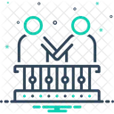 Neighbor Vicinal Neighbour Icon