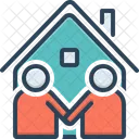 Neighbor Vicinal Neighbour Icon