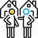Neighborhood Nearness Closeness Icon