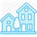 Residential Urban Houses Icon