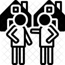 Neighborhood Nearness Closeness Icon