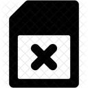 Nein Sim Entfernen Symbol