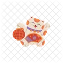 Cat Maneki Neko Icon
