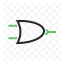 Nem Portao Circuito Ícone