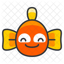 Nemo Icon - Download in Colored Outline Style