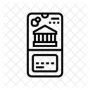 Neobanking Fintech Blockchain Symbol