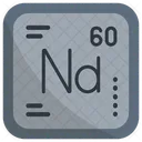 Neodimio Quimica Tabela Periodica Ícone