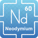 Neodymium Preodic Table Preodic Elements Icon