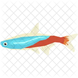 Neon fish  Icon