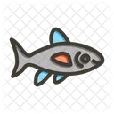Group Fishes Small Fishes Icon