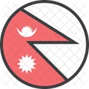 Nepalesisch Nepalesisch Asiatisch Symbol