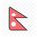 Nepalesisch Nepalesisch Asiatisch Symbol