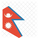 Nepal Flag World Icon