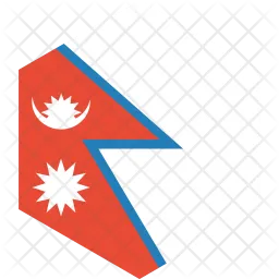 Nepal Flag Icono