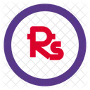 Nepalese Rupee Coin Icône