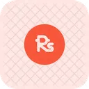 Nepalese Rupee Coin Icône