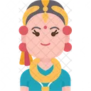 Nepalese Woman  Icon