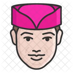 Nepali Man  Icon