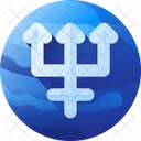 Neptune Planet Space Icon