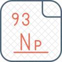 Neptunium  Symbol