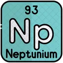 Neptunium  Symbol