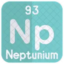 Neptunium  Symbol