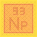 Neptunium  Symbol