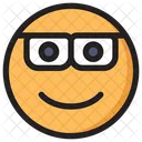 Nerd Emoji Expression Icon