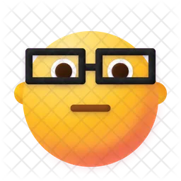 Nerd Emoji Icon