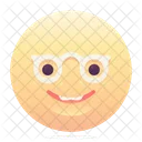 Nerd Emoji Smiley Icon